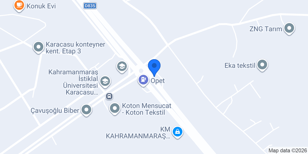 AKMAZLAR HAFRİYAT konumu