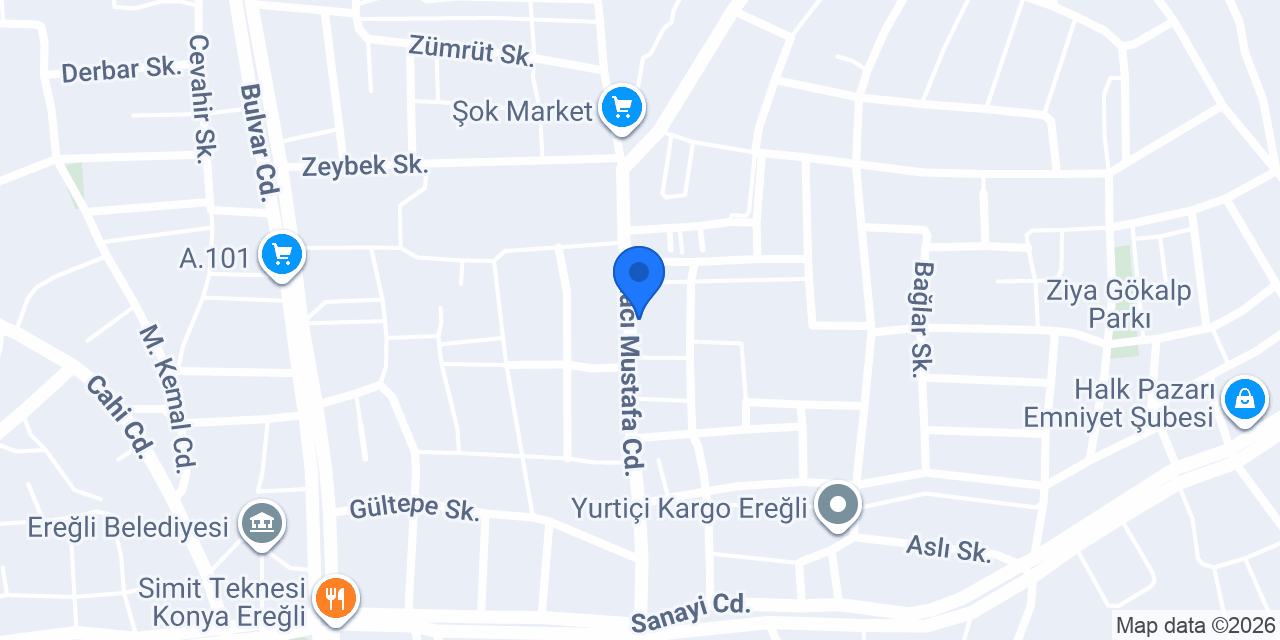 Ereğli Analiz Tarım konumu