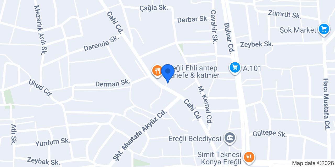 Aksoy Et Dünyası konumu