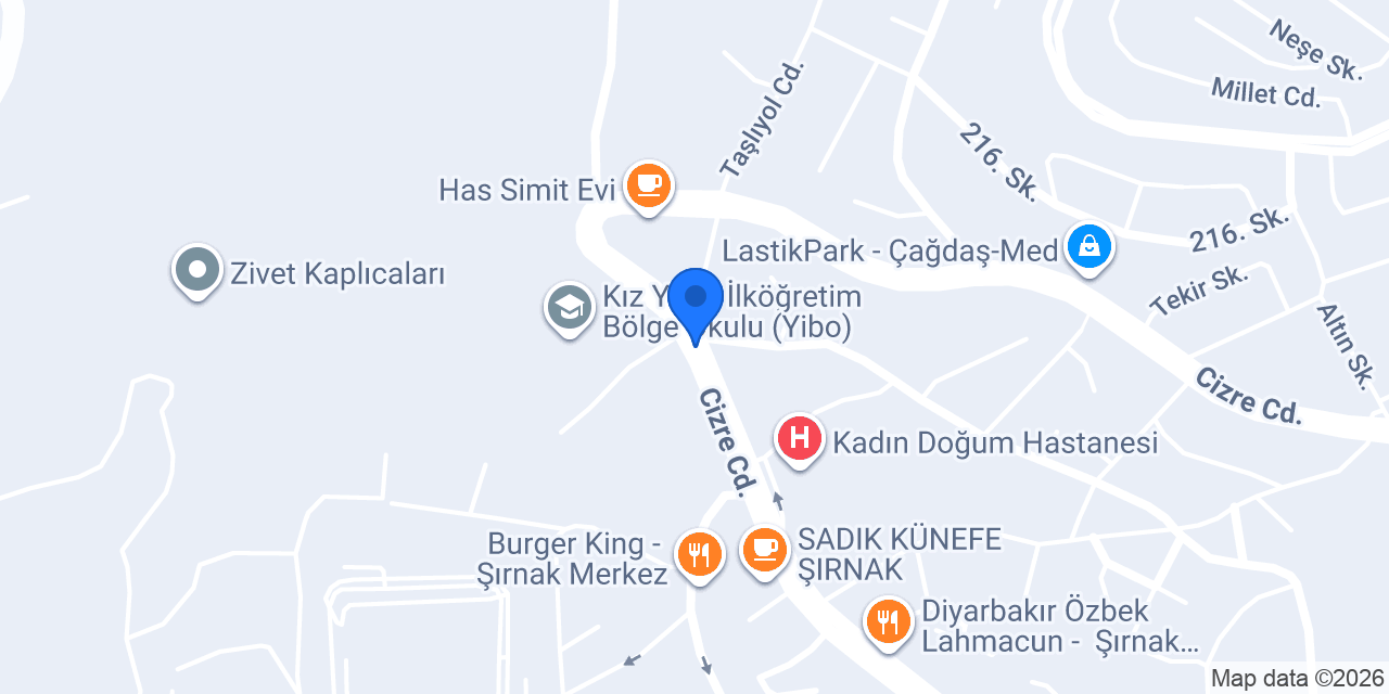 ÇAKIRBEY SİGORTA konumu