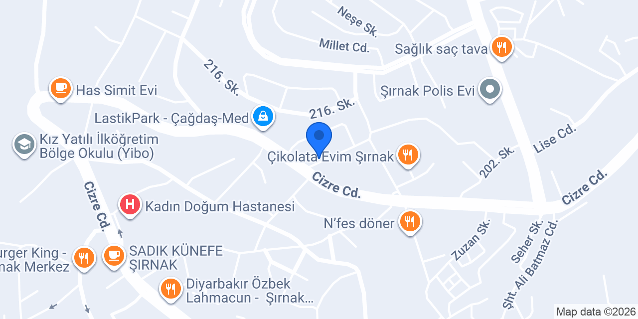 Bayraktar Eczanesi konumu