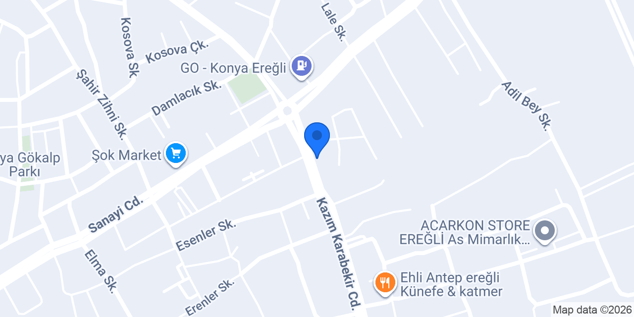 NAZMİYE AVŞAR DİŞ KLİNİĞİ konumu