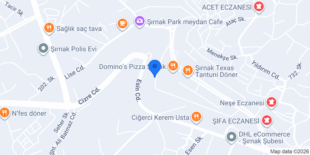 ATAK ÇABA ÖZEL ÖĞRETİM KURSU konumu