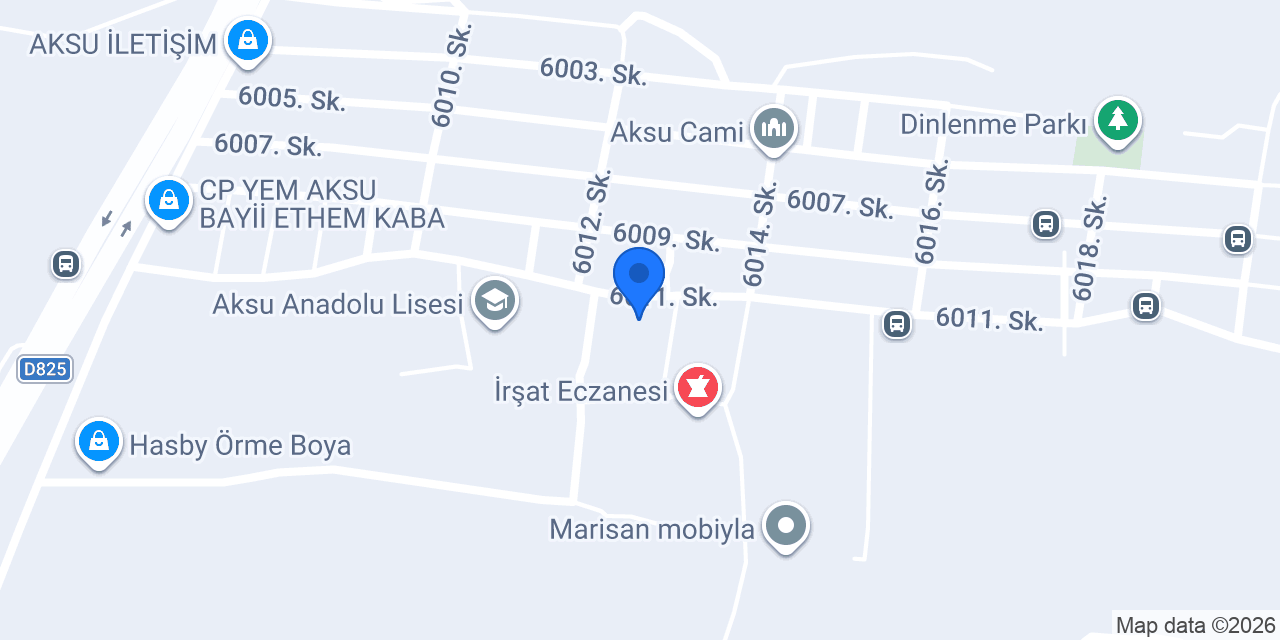 Aksu İlkokulu konumu