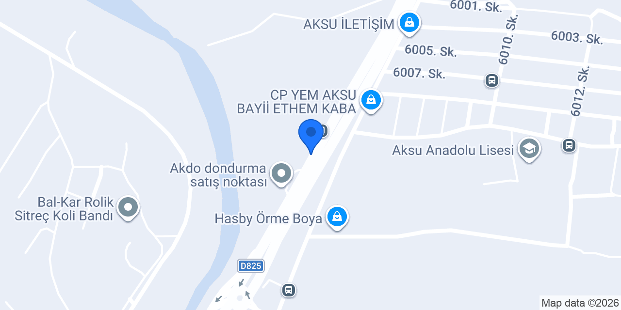 Toros Yem Aksu Bayi konumu