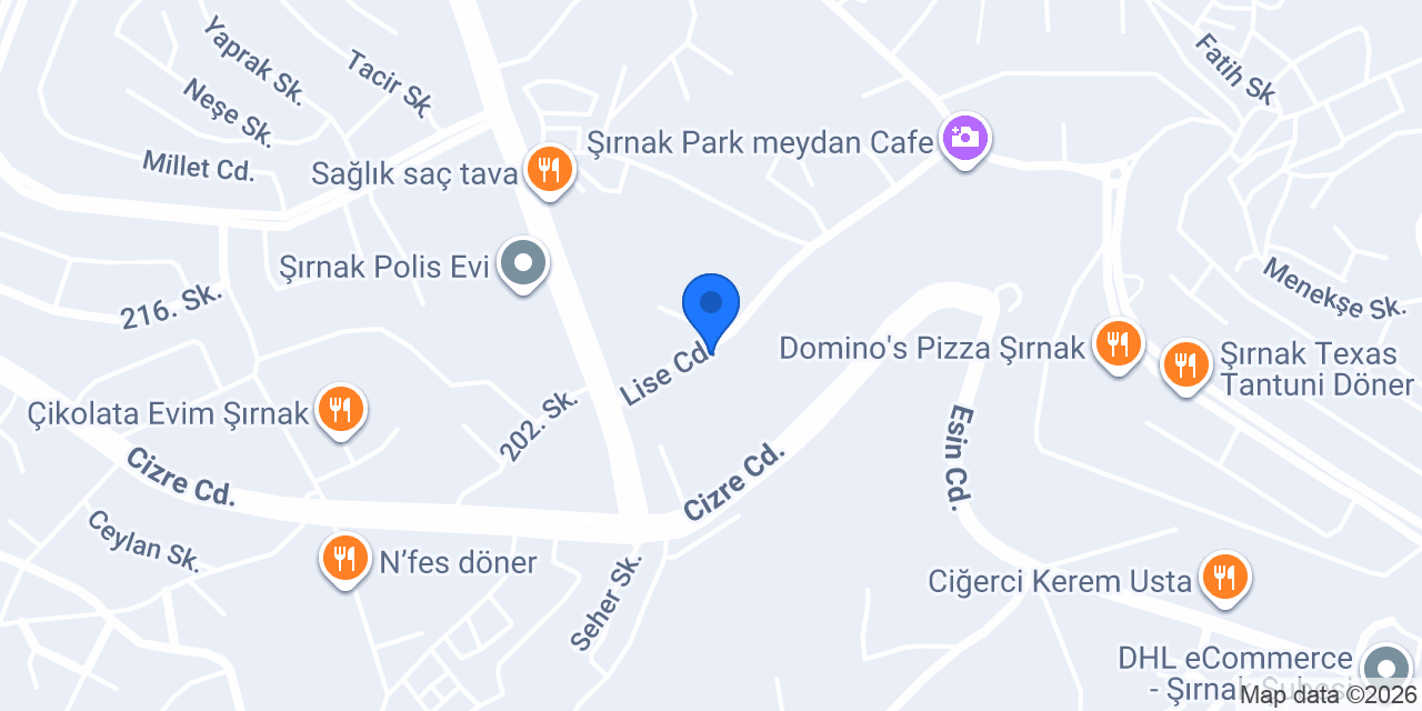 Şehri Nuh çiçekçilik 2 konumu