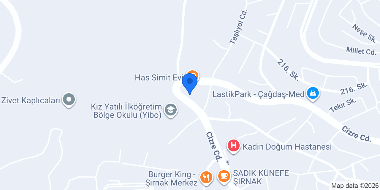 KARTAL PARK OTEL konumu