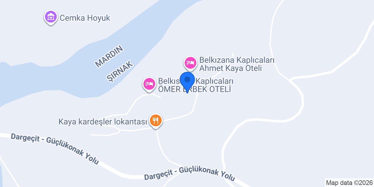 NUH OTEL konumu