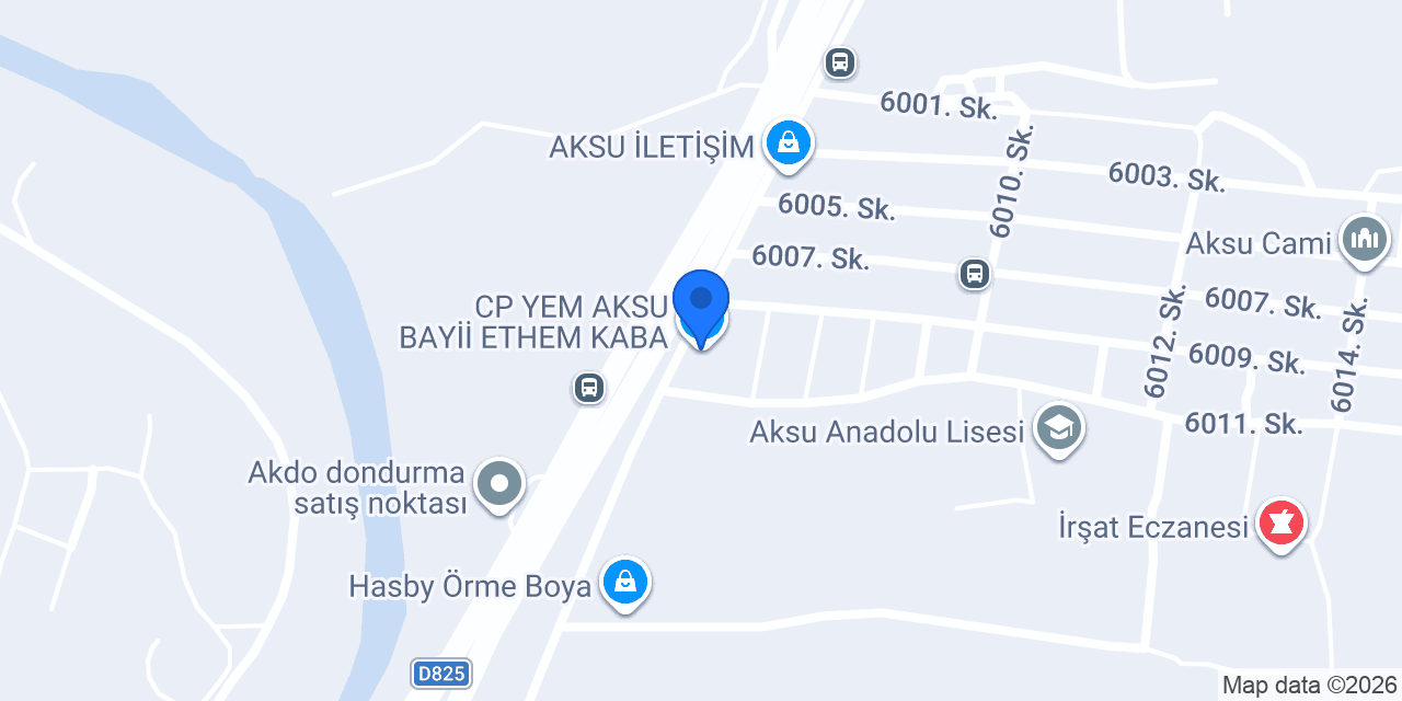 CP YEM AKSU BAYİİ ETHEM KABA konumu