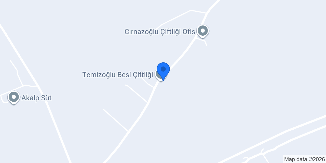 Temizoğlu Besi Çiftliği konumu