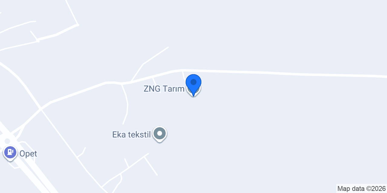 ZNG Tarım konumu