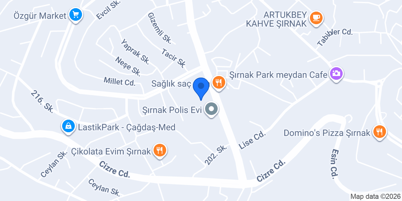 Atatürk İlkokulu konumu
