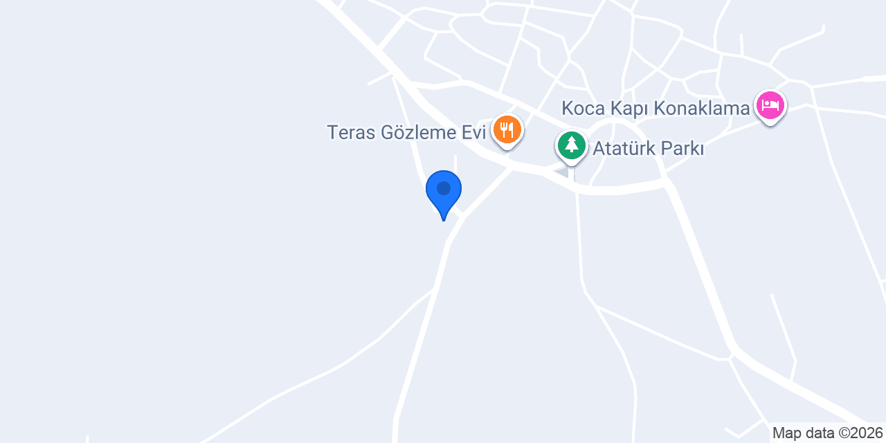 Salda Gölü Çetinkaya Apart Pansiyon konumu