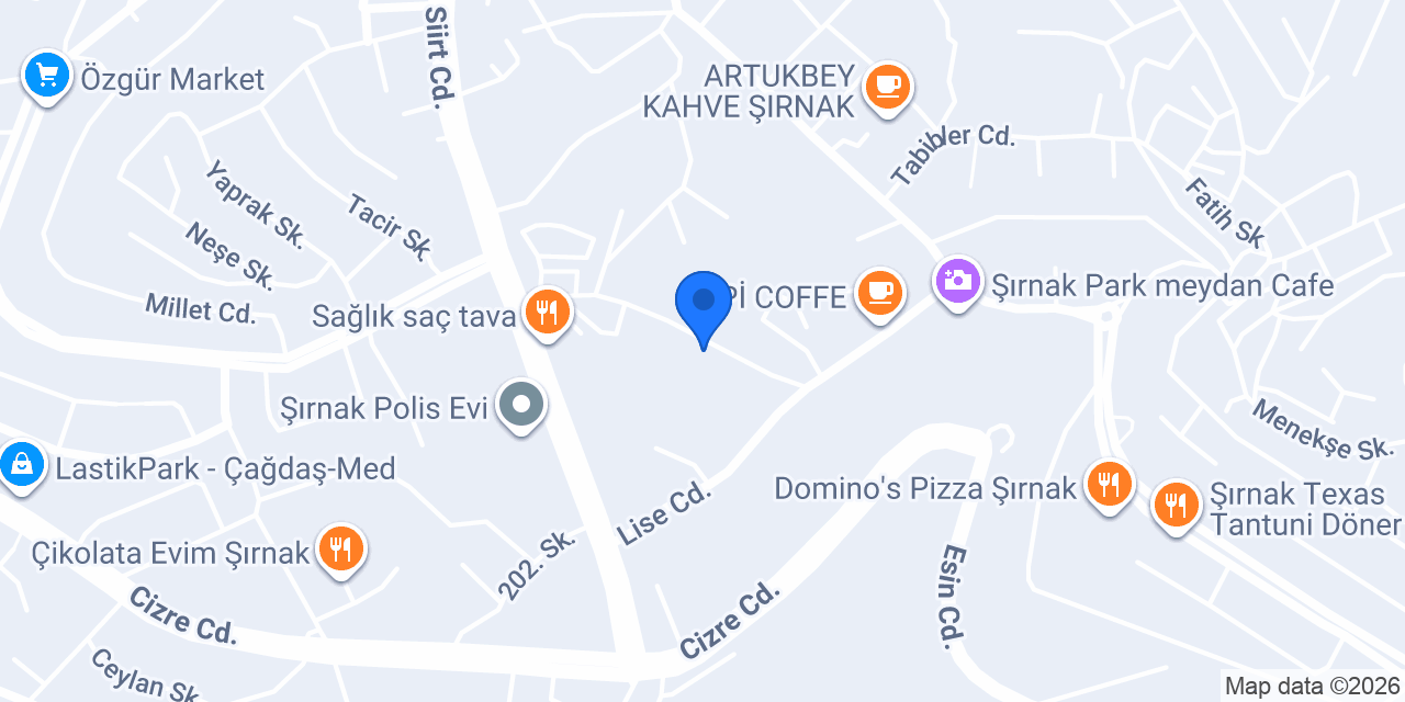 Diyetisyen Türkan ayan konumu