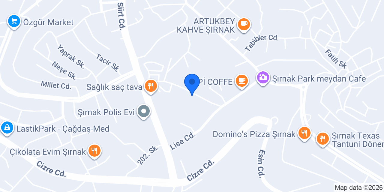 K.Çeprast konumu