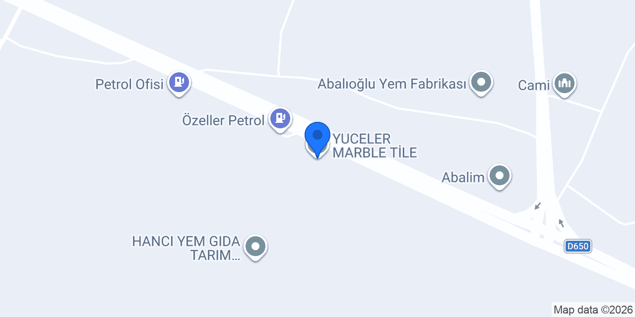 YUCELER MARBLE TİLE konumu
