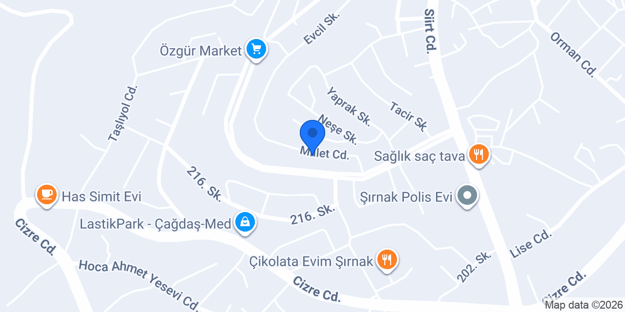 Takıştır Şırnak konumu
