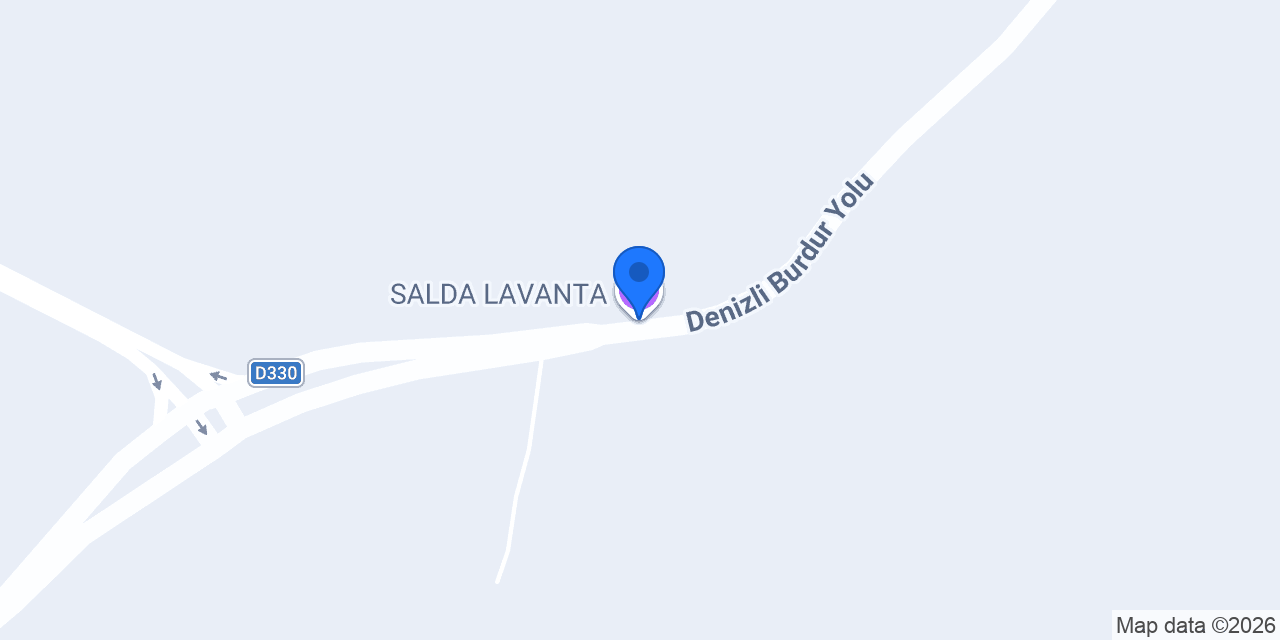 SALDA LAVANTA konumu