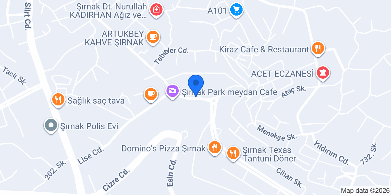 Sağlık Saçtava 2 konumu