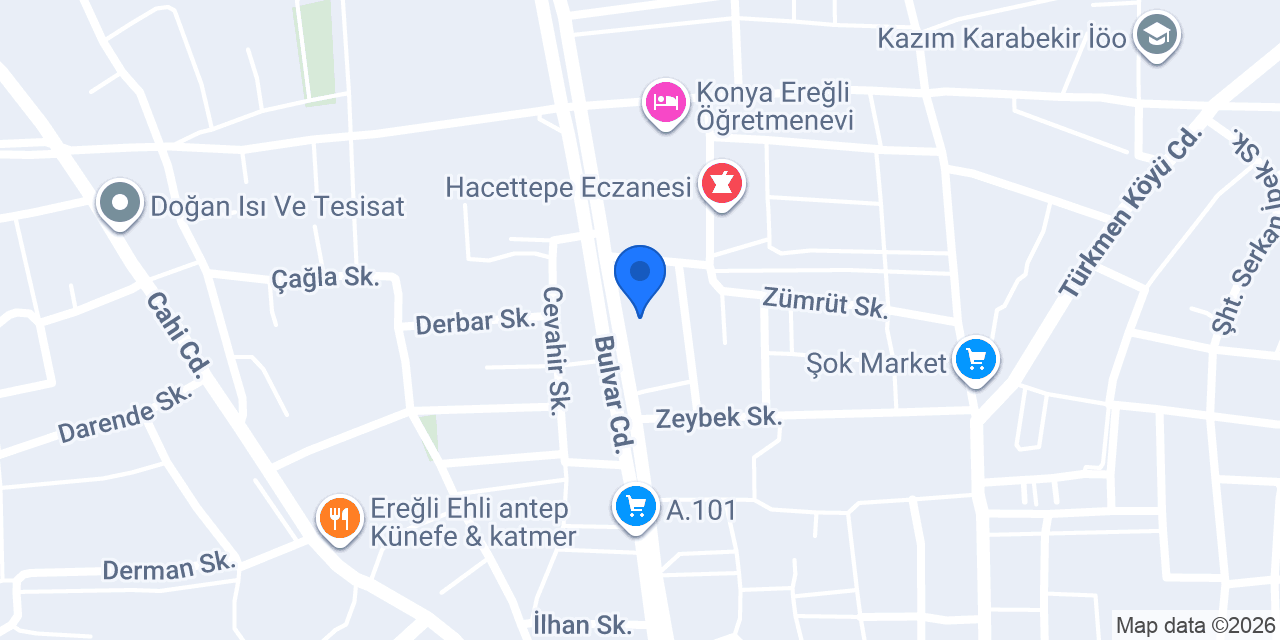 Antep Çiğ Köfte konumu