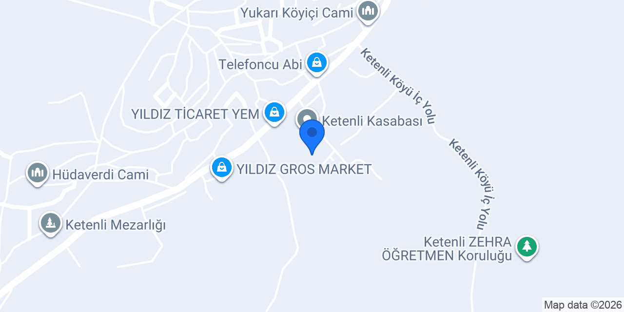Ketenli İlkokulu konumu
