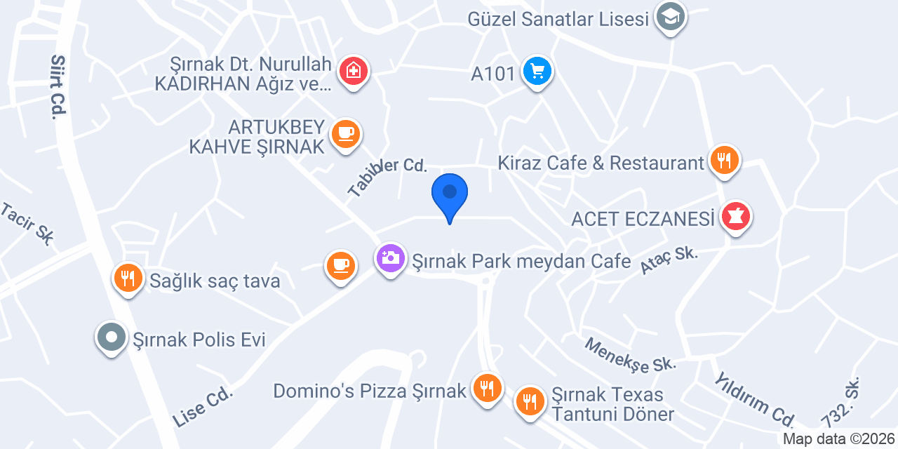 Tosdoyevski Cafe konumu
