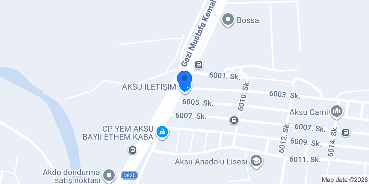 Çınar Market konumu
