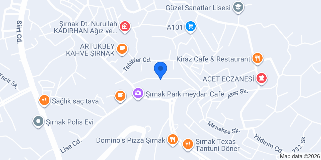 SERAY AUTO konumu