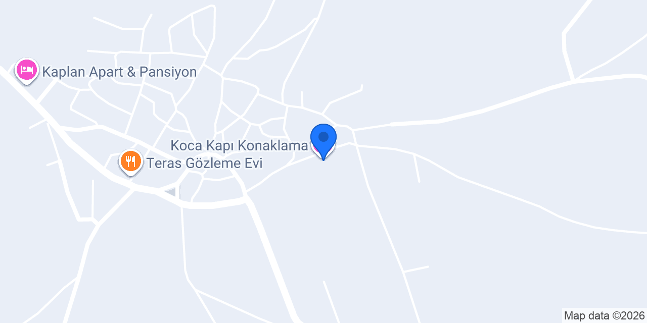 Koca Kapı Konaklama konumu