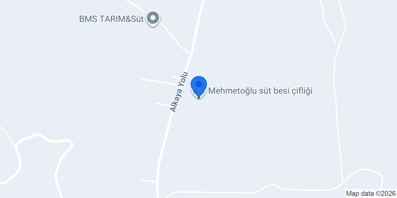 Mehmetoğlu süt besi çifliği konumu