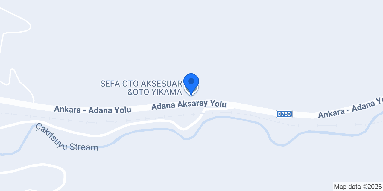 SEFA OTO AKSESUAR &OTO YIKAMA konumu