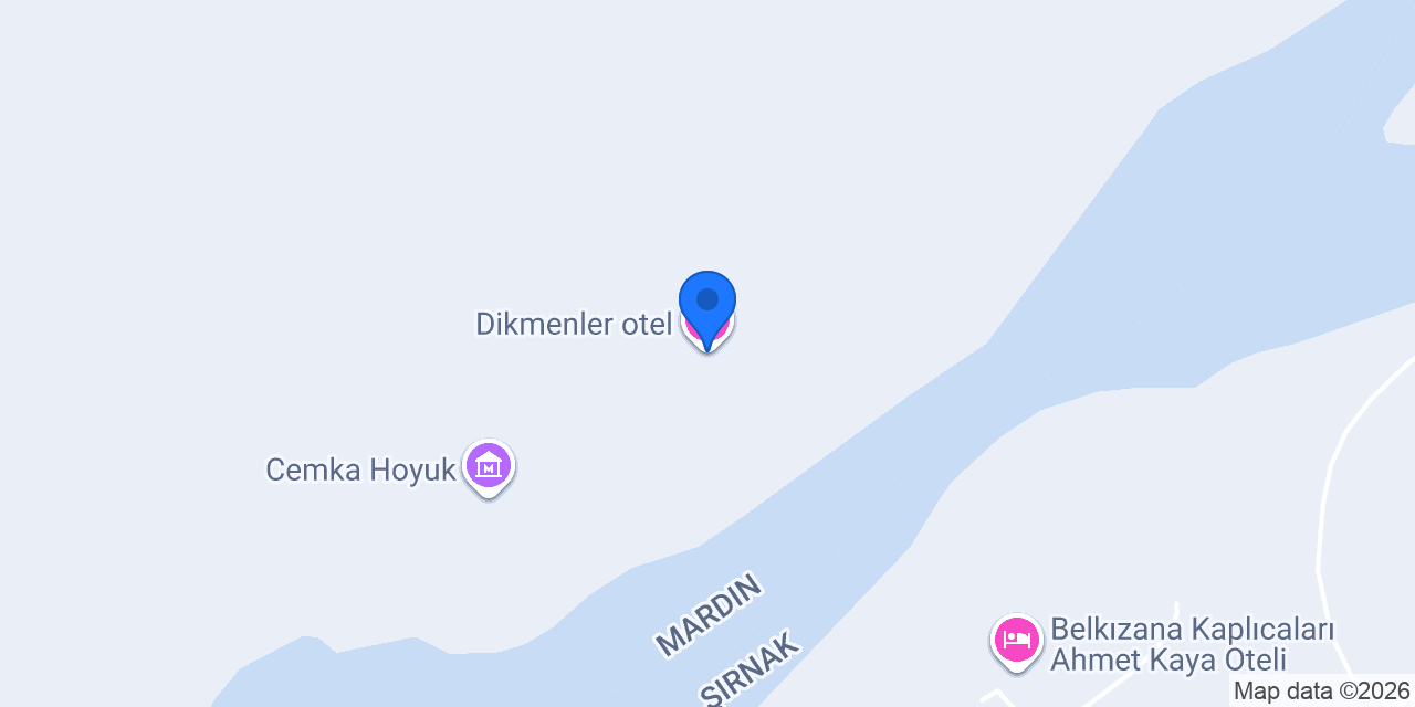 Dikmenler otel konumu