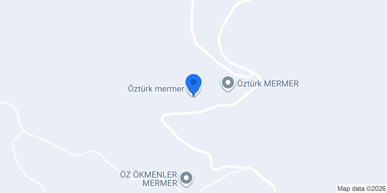 Öztürk mermer konumu
