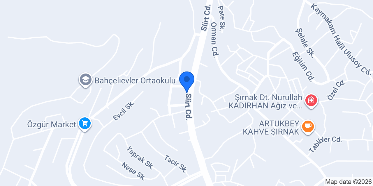 Valat Motor konumu