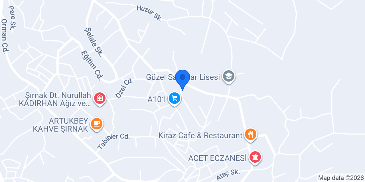 Diyetisyen Nüpelda BAYRAM konumu