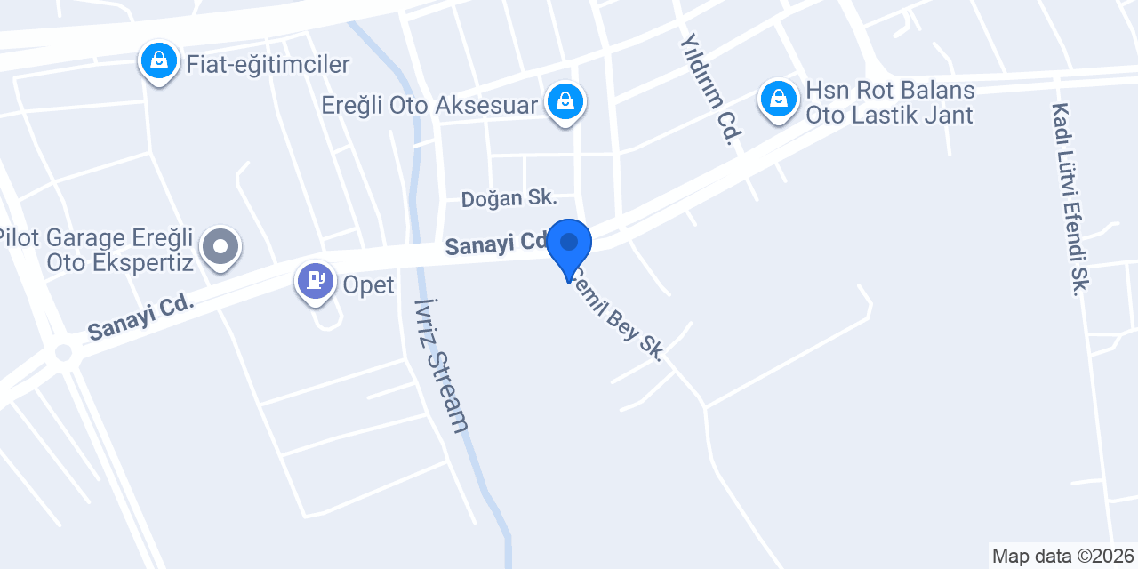 Ereğli hidrolik konumu