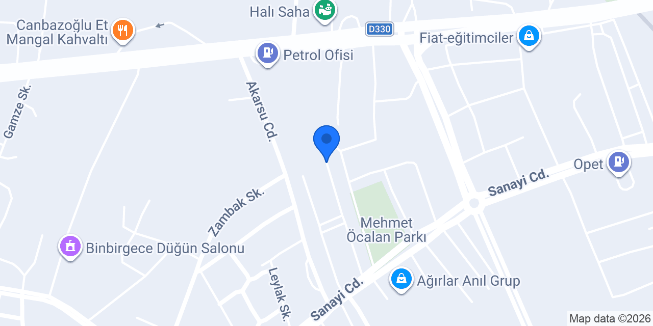 Oses Çiğ Köfte konumu