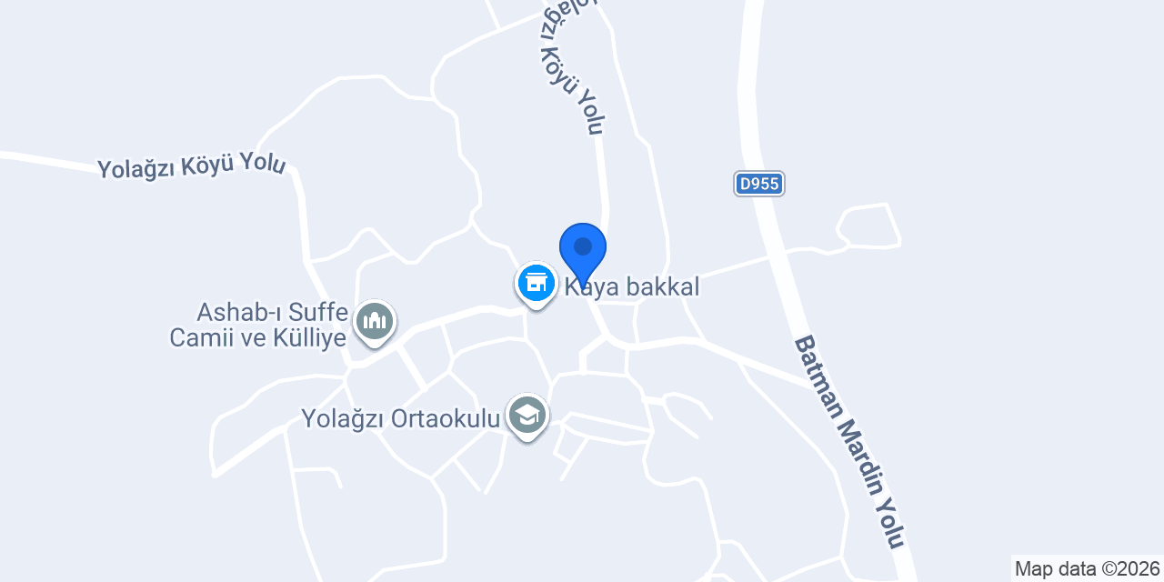 Yolağzı Köyü Web Sitesi konumu