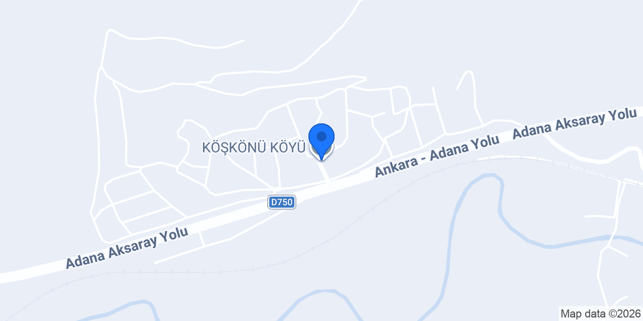 KÖŞKÖNÜ KÖYÜ konumu