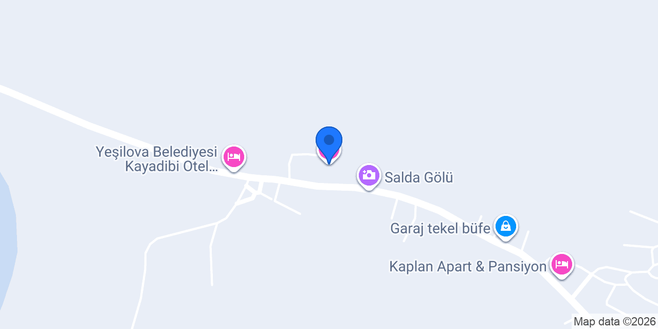 Deveci Apart & Pansiyon - Salda Gölü konumu