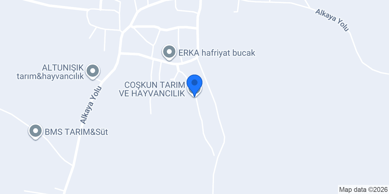 COŞKUN TARIM VE HAYVANCILIK konumu