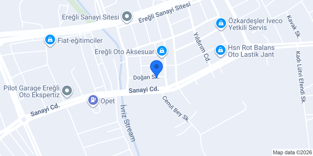 Oto Klinik konumu