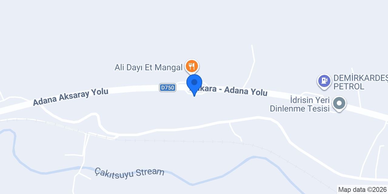 Karahan Akaryakıt konumu