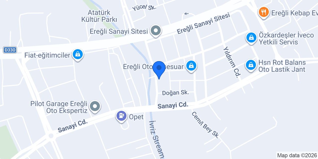 DEMIRCIOĞLU MOBİLYA & DEKORASYON konumu