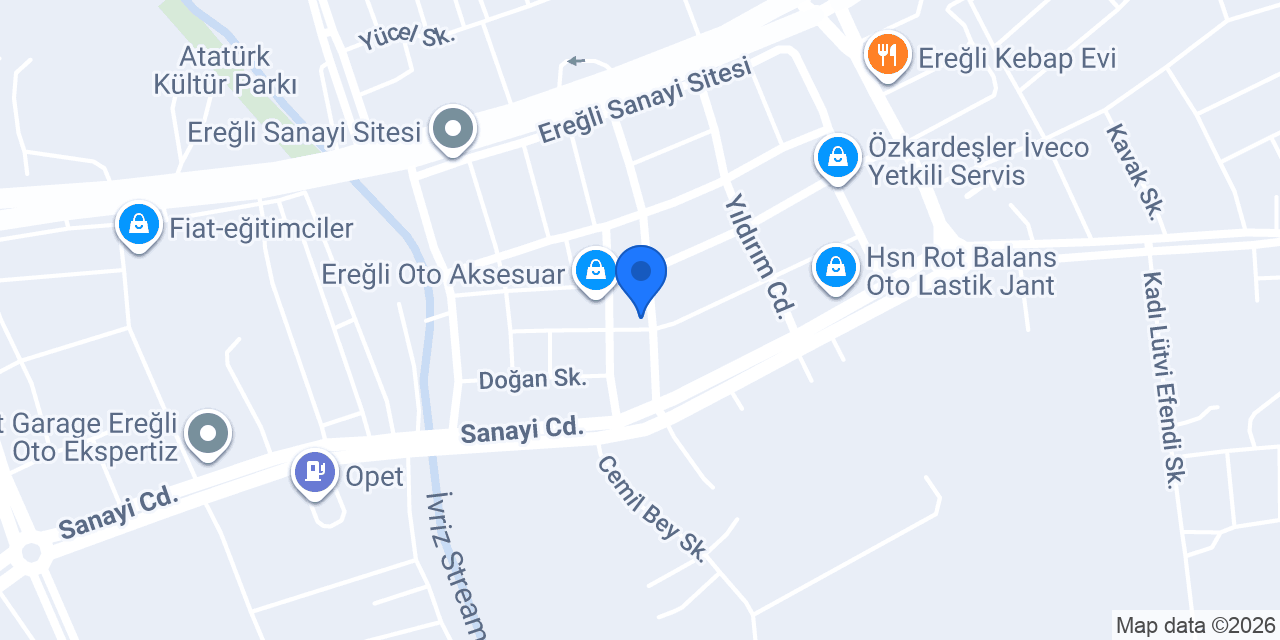 Dutar Oto konumu