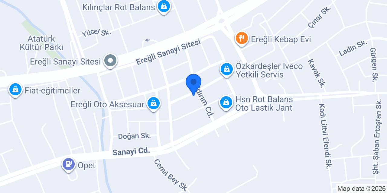 Teknik Auto Özel Servis konumu