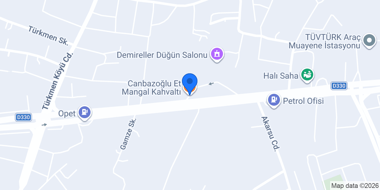 Canbazoğlu Et Mangal Kahvaltı konumu