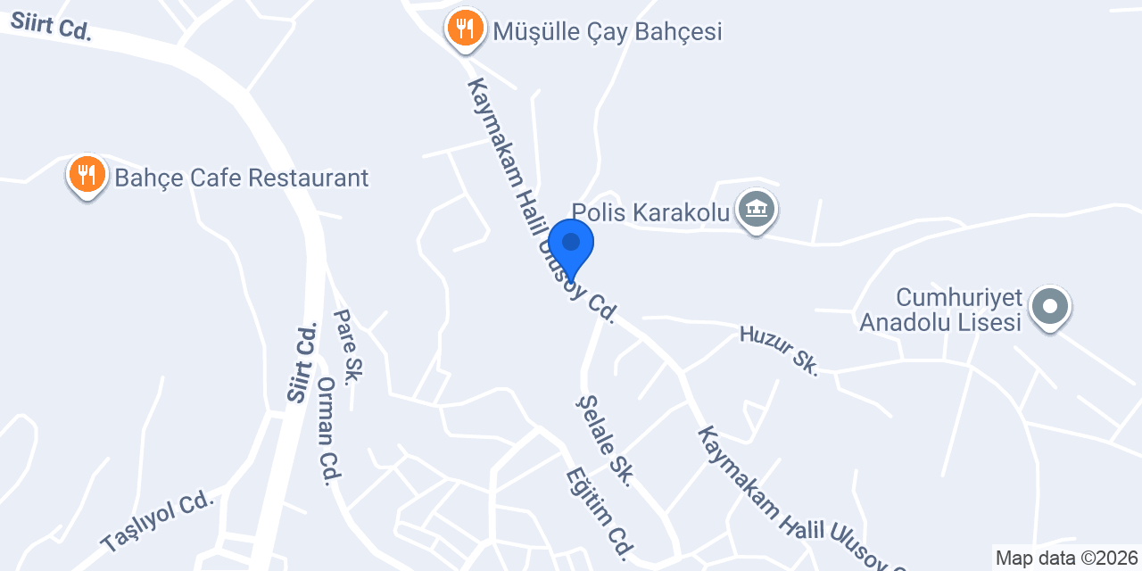 Şırnak taksi konumu