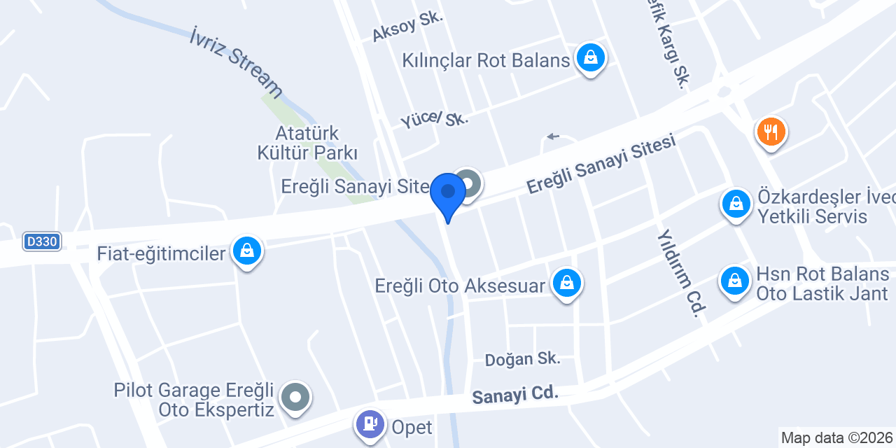 EREM AUTO konumu