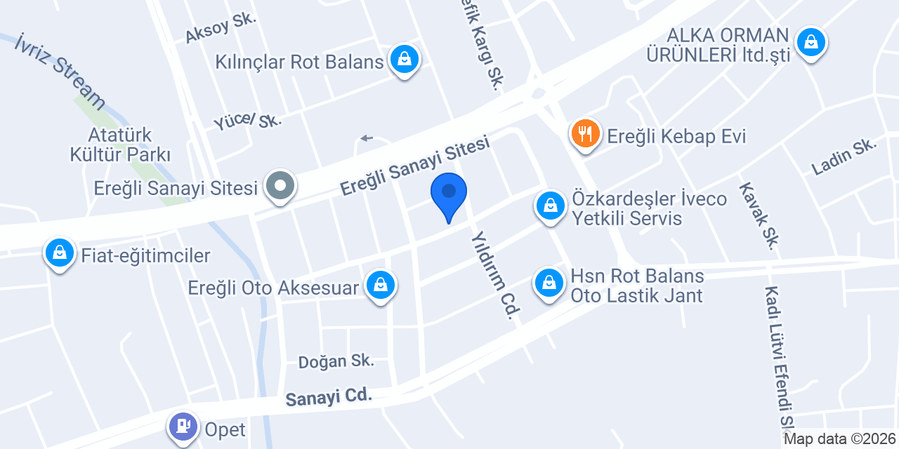 YİĞİT AUTO ÖZEL SERVİS konumu